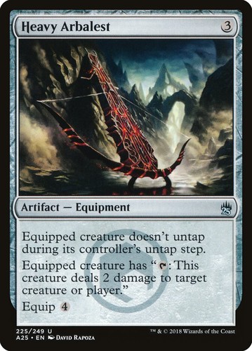Mtg heavy arbalest - arbalest, masters
