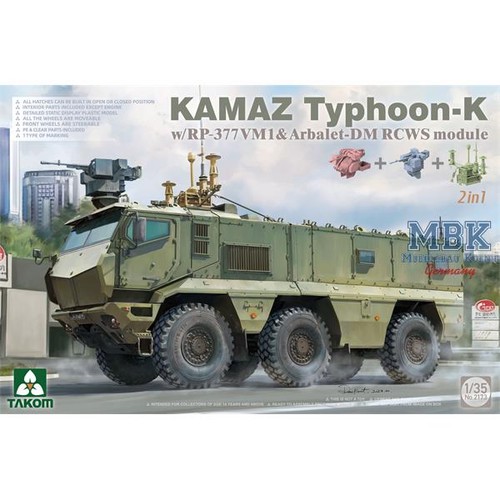 Takom model tak2173 kamaz - tak2173,