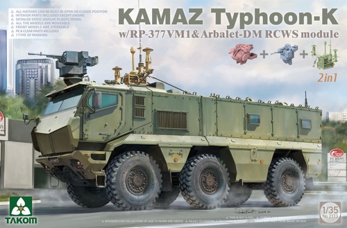 Takom 2173 kamaz - 2173,