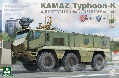 Kamaz typhoon k - kamaz, con